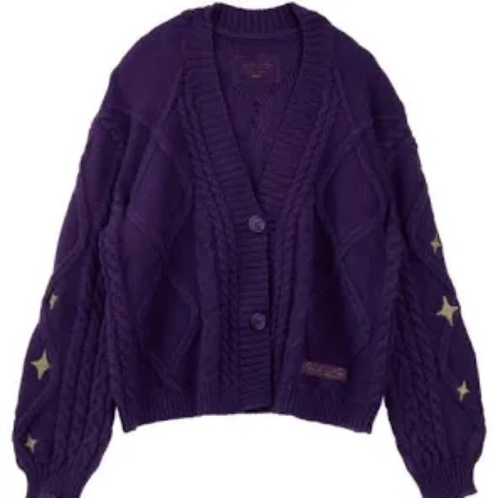 NEW IN BAG Official Speak Now Cardigan with confetti.